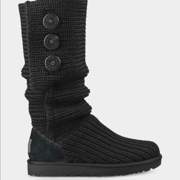 UGG Shoes - UGG Knit Classic Cardy Boot 8